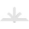 Ekena Millwork Redmond Architectural Grade PVC Gable Bracket, 72"W x 36"H x 6"D x 6"F, 12/12 Pitch GBP072X36X0606RED00 - alternate 5